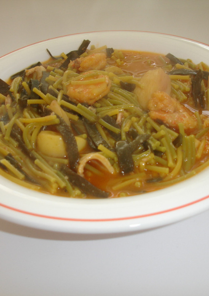 Una foto de Sopa San Valentín
