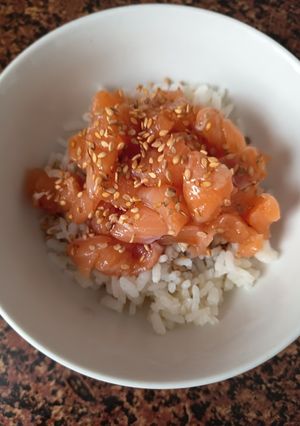 Una foto de Salmón Bowl