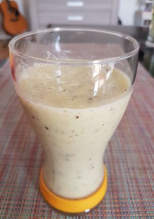 Une photo de Smoothie banane kiwi
