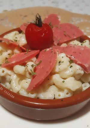 Une photo de Risotto de coquillettes 🍴🧀
