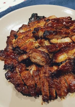 A picture of Chinese BBQ Pork (Char Siu).