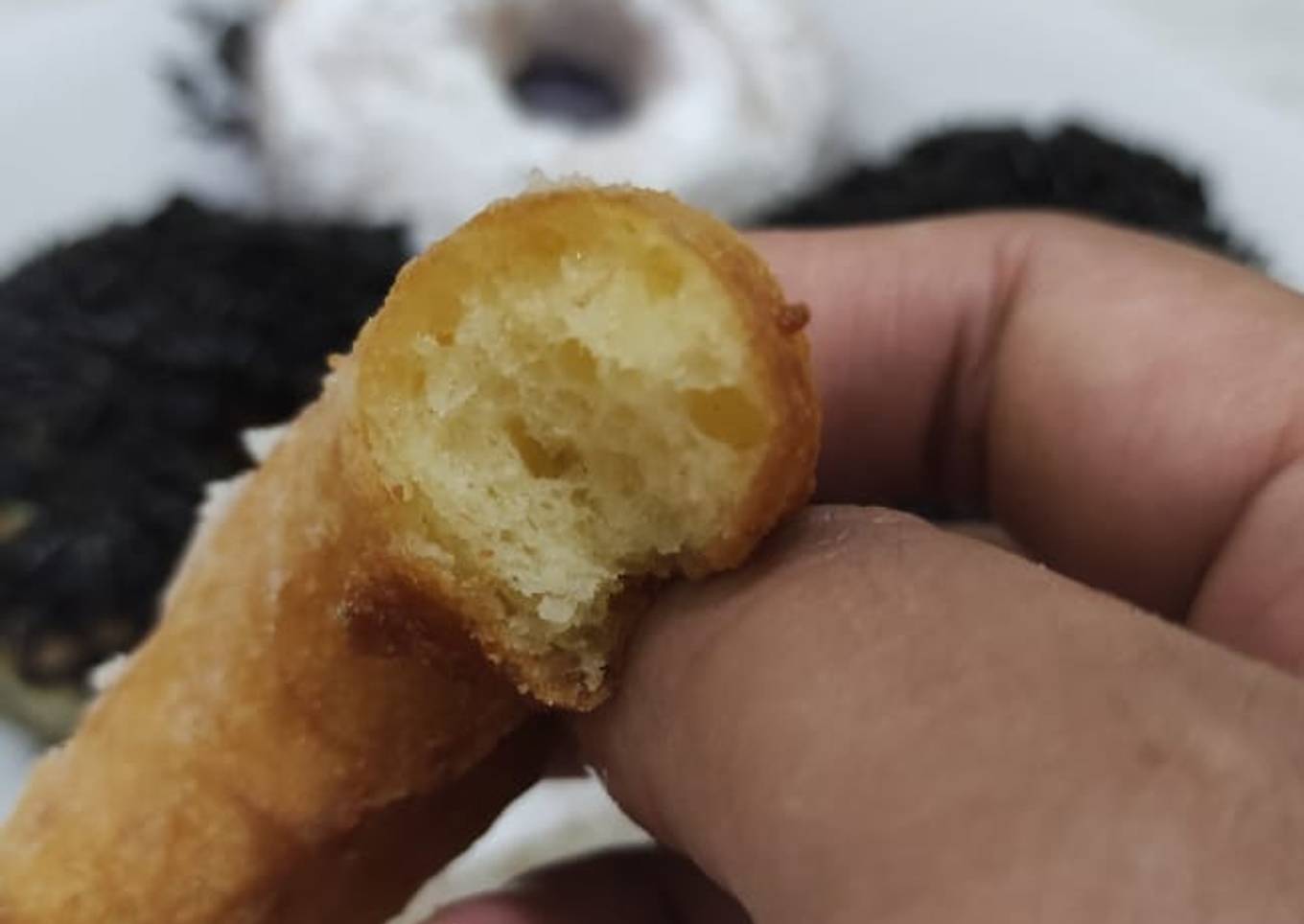 Donat kentang empuk tanpa mixer anti gagal