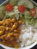 Garbanzos al curry.🍛