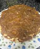 604. Tarta de queso y de limón con mermelada de limón (postre)