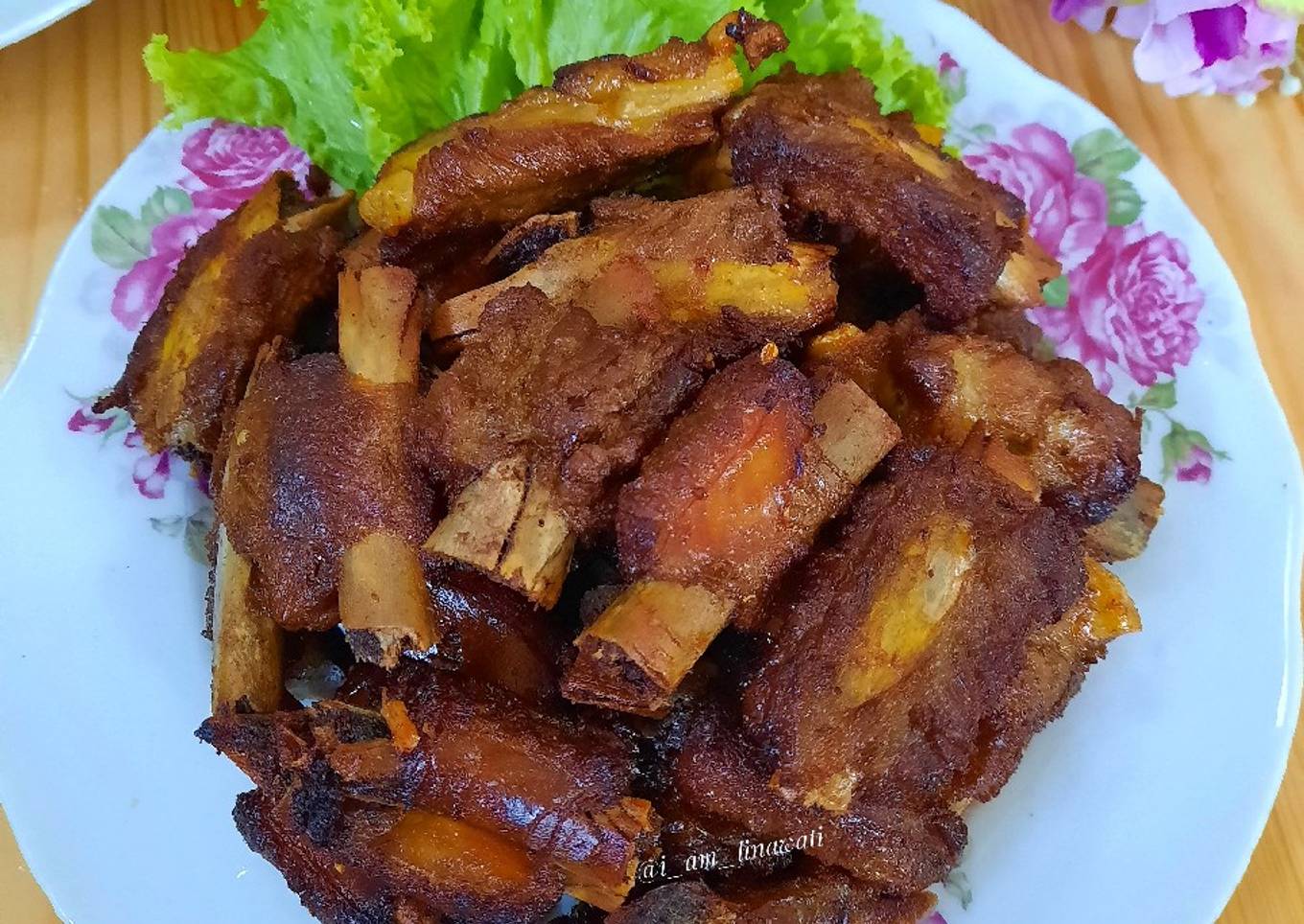 Iga goreng kunyit