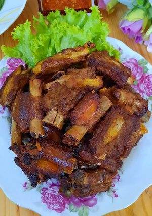 Foto resep Iga goreng kunyit