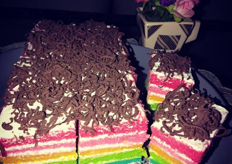 Rainbow cake Ny.liem
