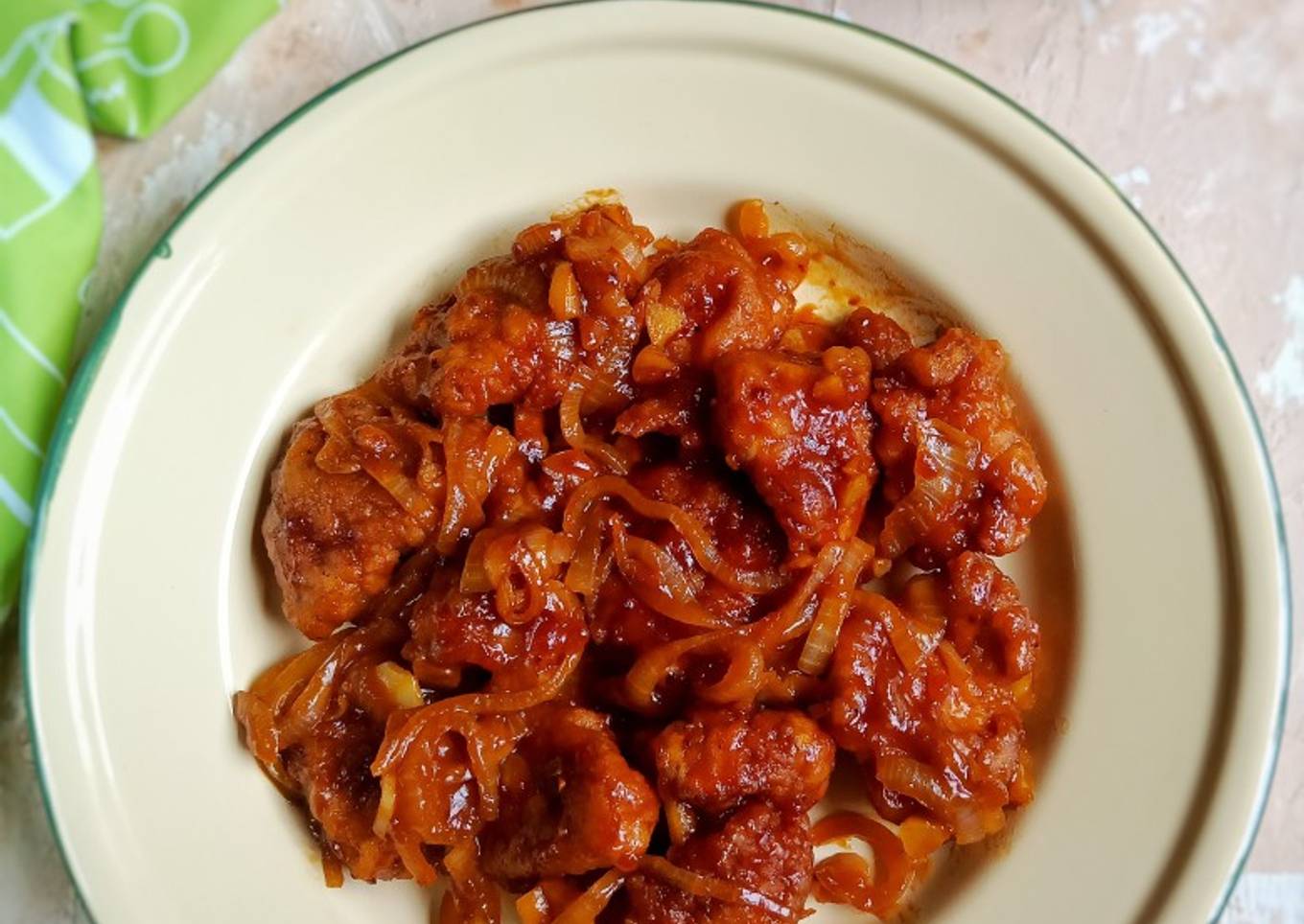 Ayam Goreng Saus ala Thai