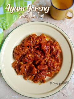Foto resep Ayam Goreng Saus ala Thai