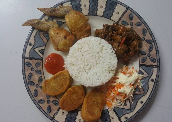 Ayam ala Hokben rumahan