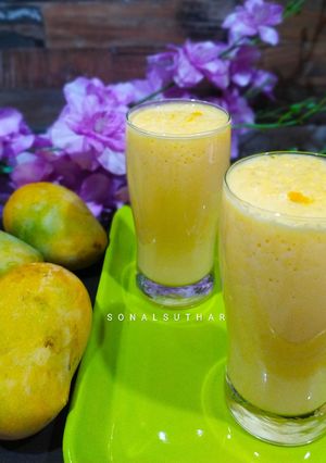 A picture of Mango Shake.