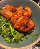 Đùi gà nướng ngũ vị hương - Air fryer