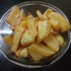 Aloo fry A picture of Aloo fry.