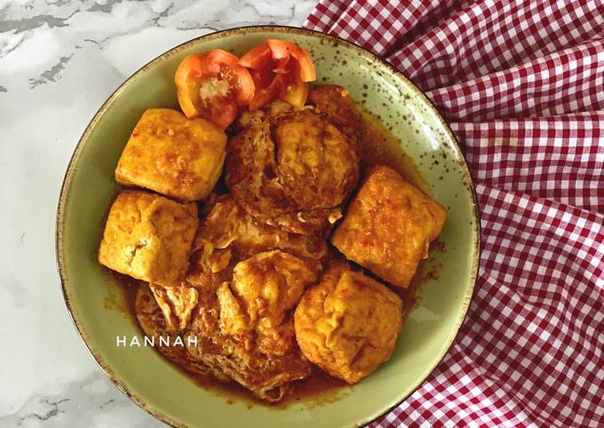 Resep Tahu Telur Bumbu Bali Oleh Hannah Cookpad