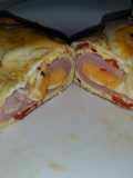 Rollo de tortilla de huevo