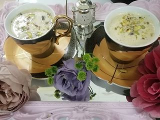 مشروب التمر الساخن بالحليب