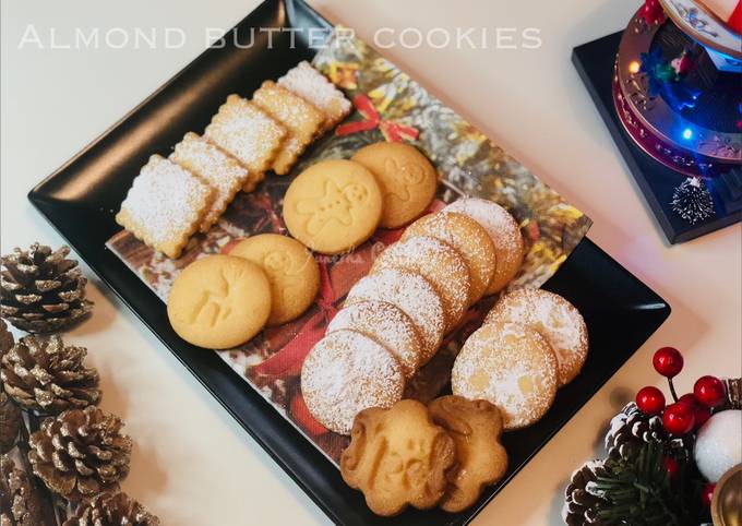 Almond butter cookies