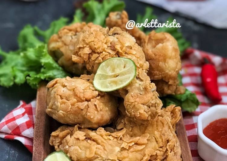 Langkah Mudah untuk Membuat Ayam Goreng krispy ala KFC, Bikin Ngiler