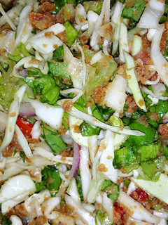 A picture of Unique and simple way of making kwadon salad with cabbage.