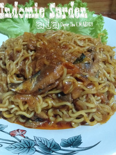 Foto resep Indomie Sarden/ mie goreng sarden / sarden mie