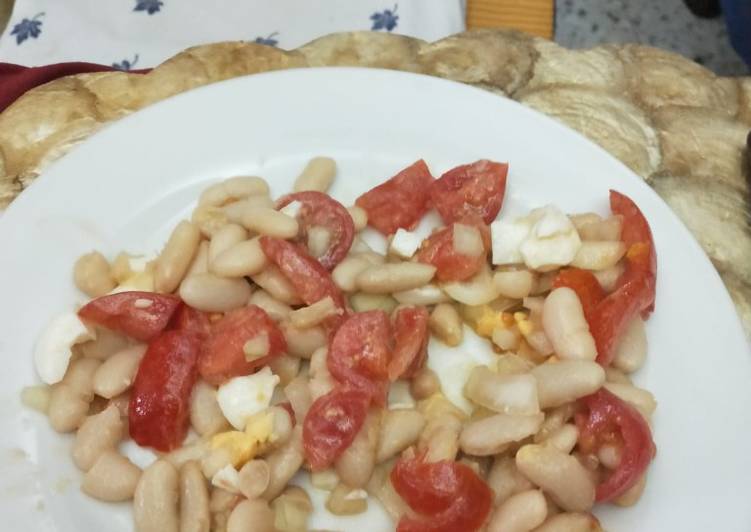 Ensalada fría de Judías Blancas