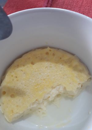 Una foto de Flan en taza al microondas