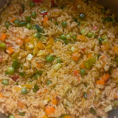 A picture of Vegetable Fried Rice.