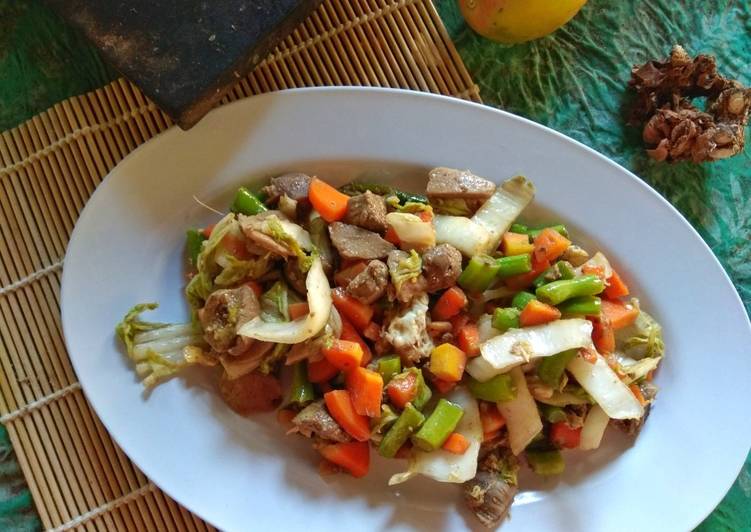 Cara Gampang Menyiapkan Tumis sawi putih Lezat