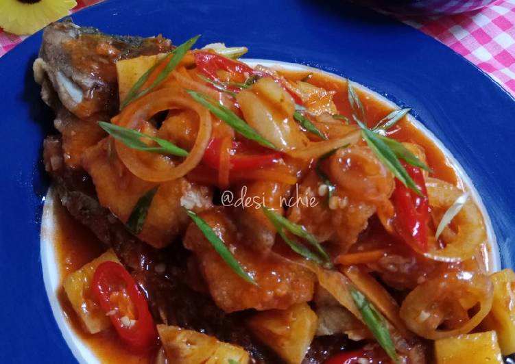 Cara termudah untuk Diet Makan di DimeGurami Asam Manis