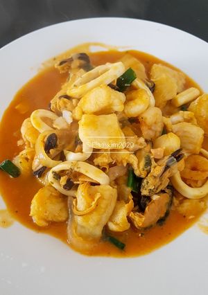 Foto resep Seafood saus padang