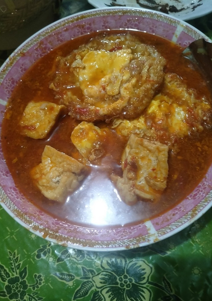 Foto resep Telur Ceplok dan Tahu bumbu Bali