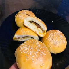 Mince Stuffed Buns A picture of Mince Stuffed Buns.