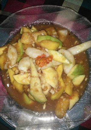 Foto resep Rujak buah segar