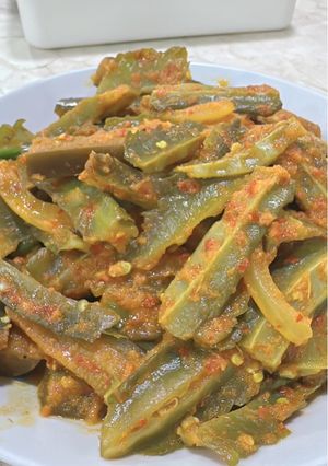 Foto resep Tumis cabe kecipir dan terong