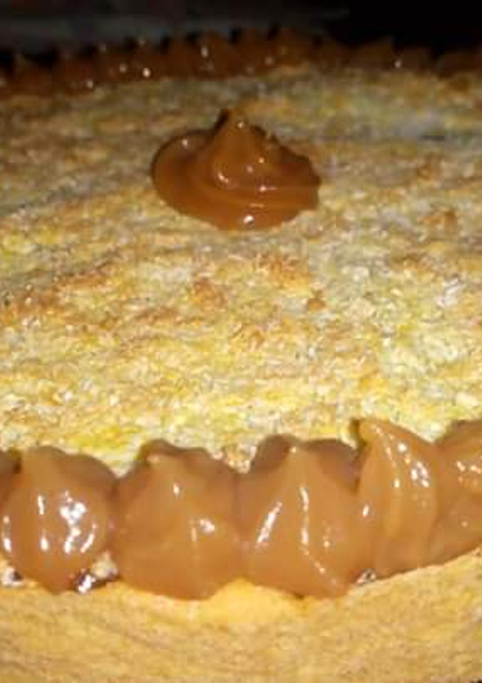Una foto de Tarta de Coco y Dulce de Leche