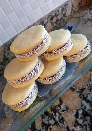 Una foto de Alfajores de maicena
