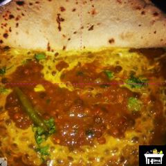 A picture of Dhaba style masoor dal.