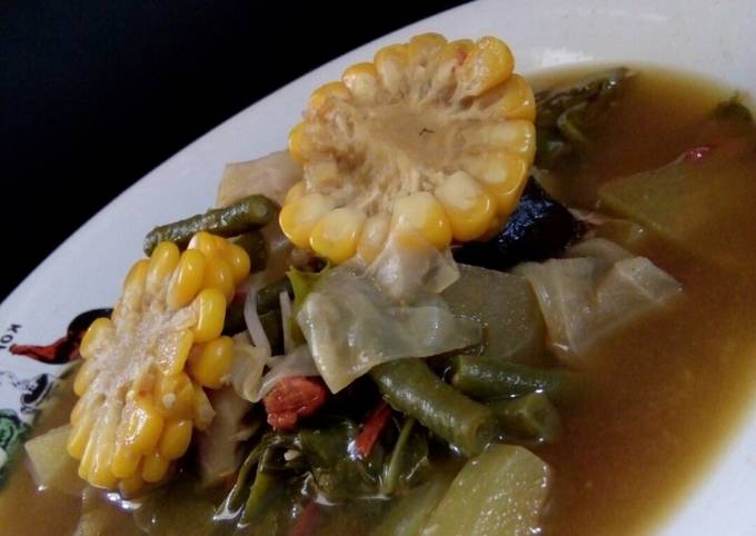 Sayur asem pedes manis nyes