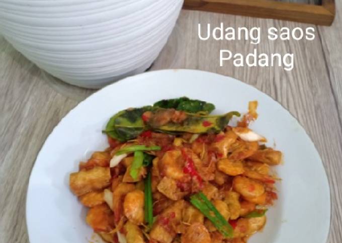 Udang saos Padang