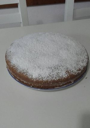 Una foto de Bizcochuelo de vainilla vegano