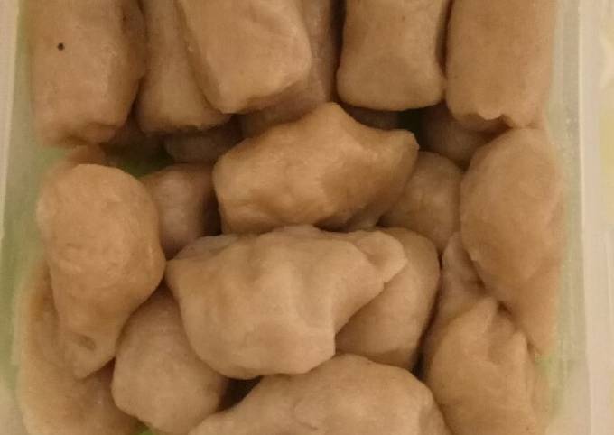 Resep Mpek mpek dos ikan teri Anti Gagal