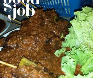 Fresh, Membuat Sate kambing madura Gurih Mantul