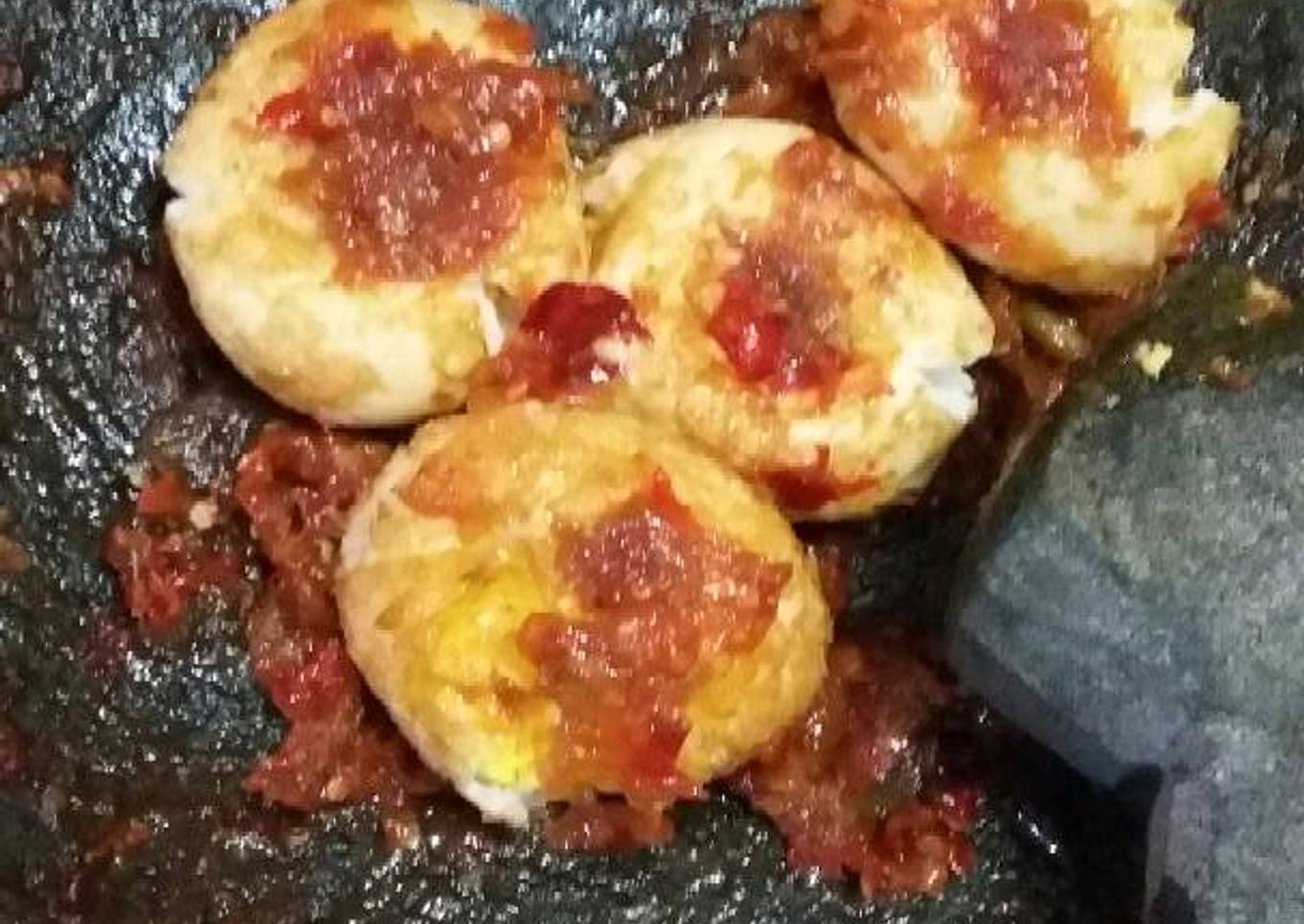 Telur Goreng Penyet