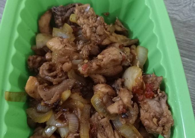 Cara Gampang Menyiapkan Chicken teriyaki ala kadarnya😆 Anti Gagal