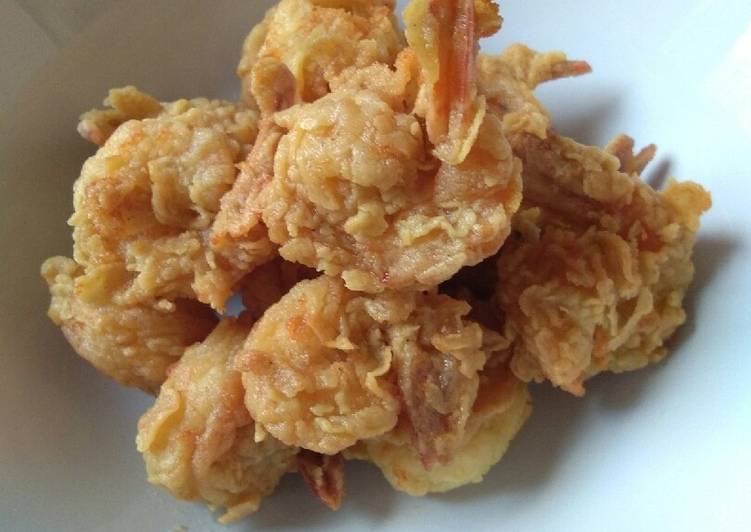 Resep Udang Goreng Krispi Bumbu Minimalis😊, Enak