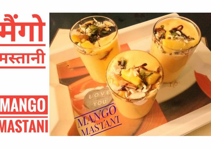 Recipe of Favorite Mango Mastani