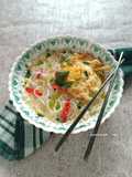 Telur Mata Sapi Bakuah Bihun Khas Minang