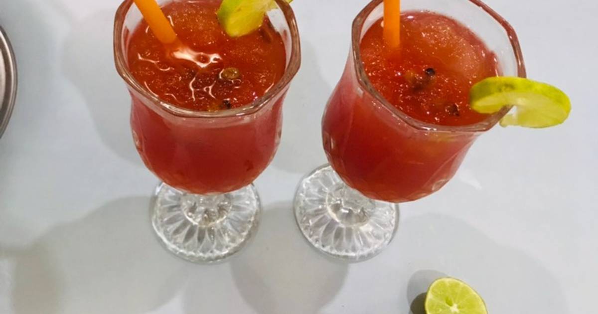 Mixed Fruit Water melon Juice Recipe by Jamila Ibrahim Tunau Cookpad