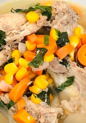 Foto resep Sop tulang ayam(sederhana)