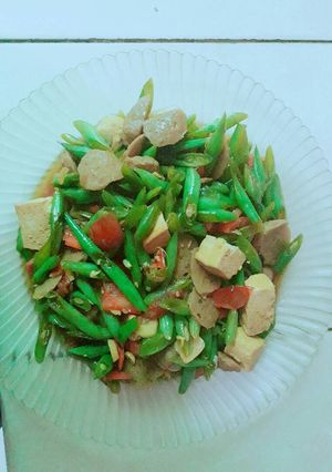 Foto resep Tumis Buncis Bakso Tahu